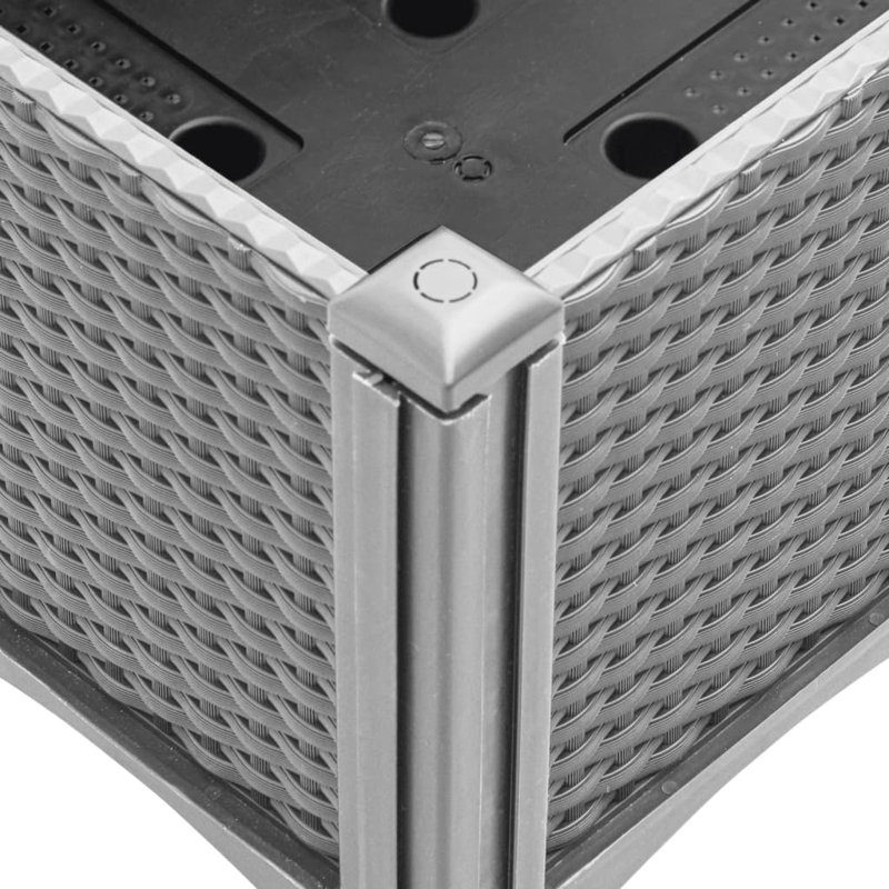 Alece Planter Box, Light Grey
