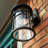 Schlesinger Seeded Glass Outdoor Wall Light-684222841