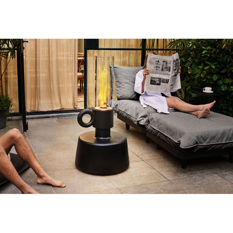 Paletti Daybed Outdoor Lounger, Rock Gray