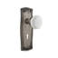 Prairie Plate with Decorative Keyhole and Waldorf White Milk Knob-590384307