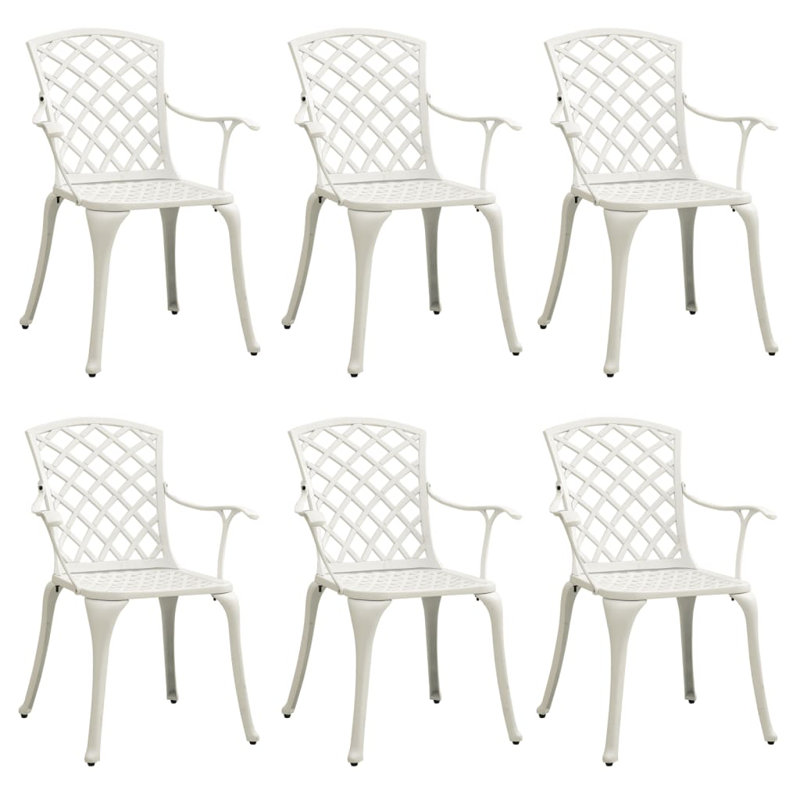 Dezmund Outdoor Lounge Chair, White