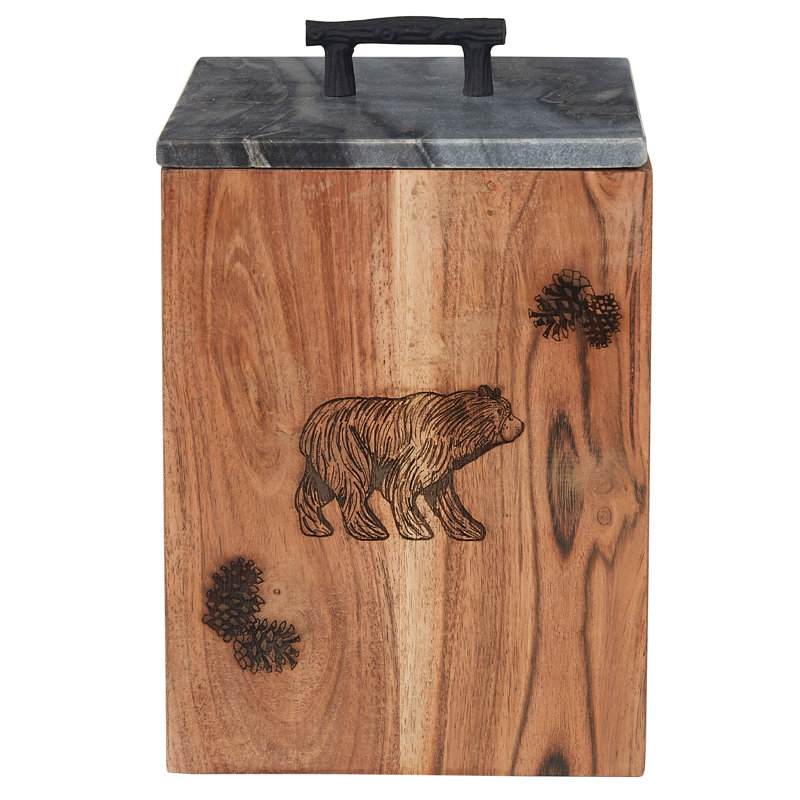 Wood Jar