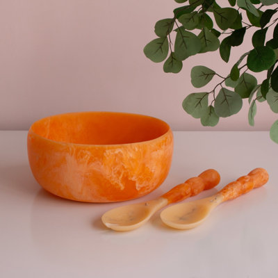 RESIN Sorbet Large Round Bowl