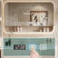 Armoire de salle de bain de style français crème