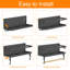 Wall Mounted Required Spice Rack with Adjustable Racks-538738377