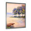 «Colorful Sunset Trees over the Lake», reproduction sur toile-67389946-67389950