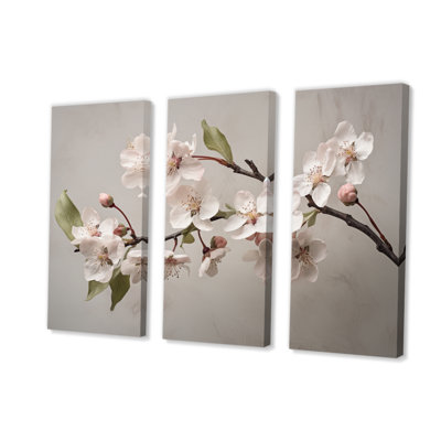 " Apple Blossom Delight I " 3 - Pieces