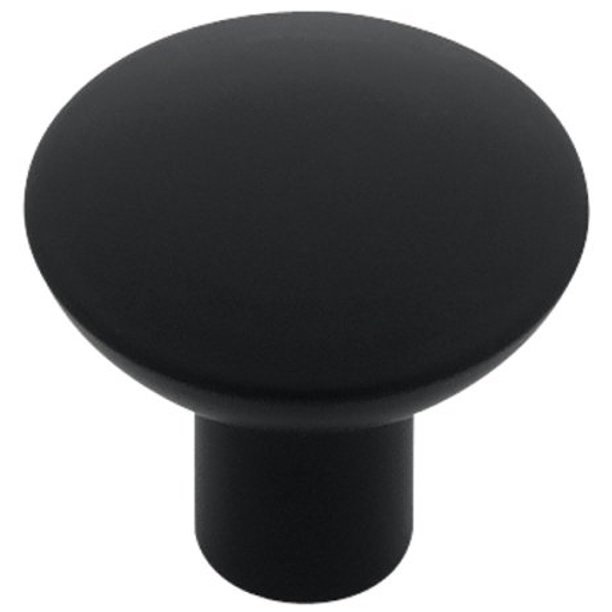 (Paquet de 5) Poignée martini plate de 1-1 / 4 po - noir