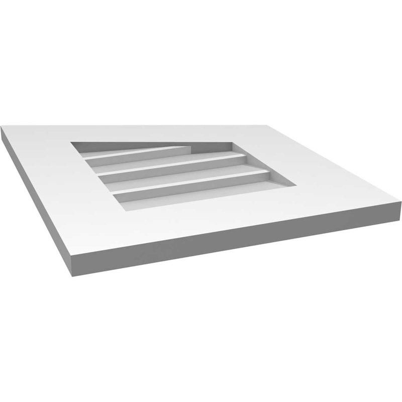 Ventilateur à pignon non-fonctionnel Signature, H 20 po x l 16 po x P 1 po