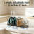 Expandable Pots and Pans Organizer Under Cabinet with 14 Dividers