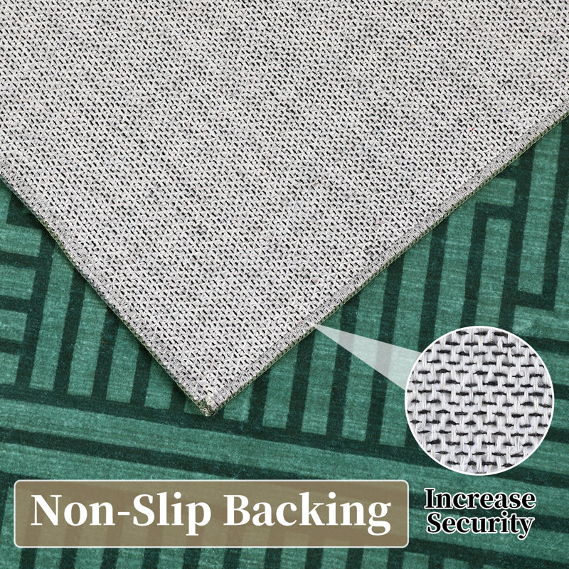 Area Rugs for Living Room Washable Rugs Modern Non Slip Area Rug for Bedroom Farmhouse Stain Resistant Carpet for Office Dining Room