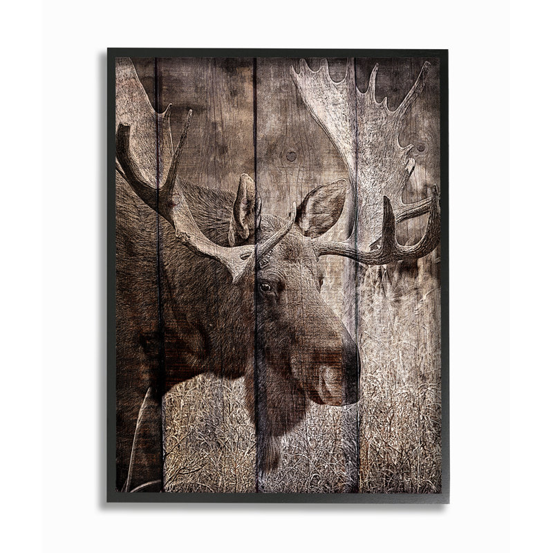 « brown orignal en planches look photographie » par kimberly allen, art grtaphic, H 20 po x l 16 po x P 1,5 po