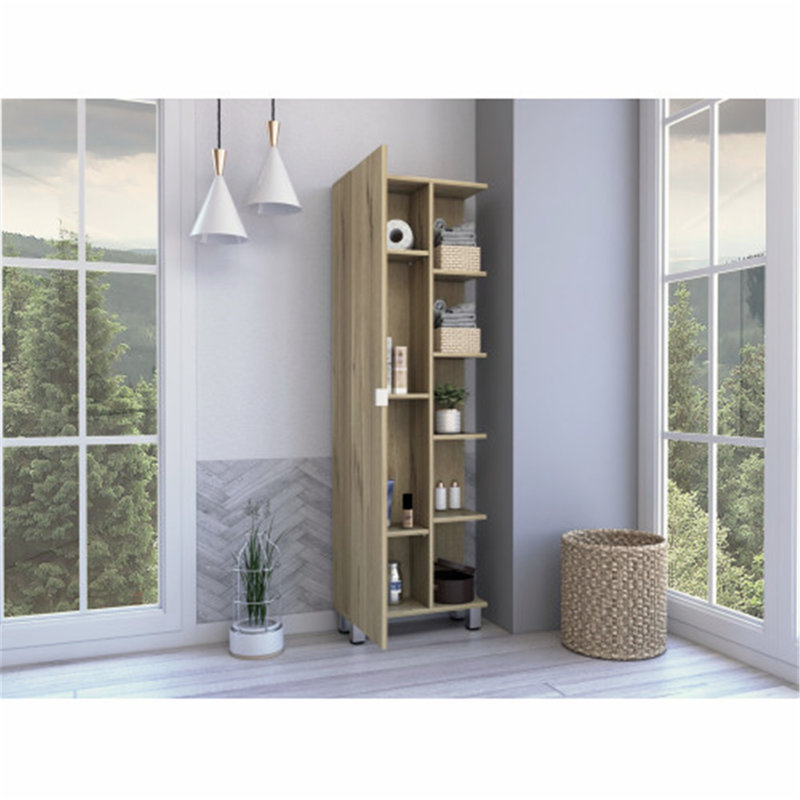 Arlynn Accent Cabinet, Light Brown Oak