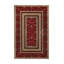 Tapis décoratif rouge et beige-1548030939