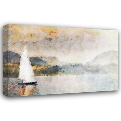 Breakwater Bay Curinga, Kim Gallery Wrapped Canvas Art Titled: Coastal Series #17