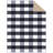 Non-Slip Checkered Plaid Area Rug For Living Room, Hallway Runner, Entryway Rug, Black/Gray/White-1464549456