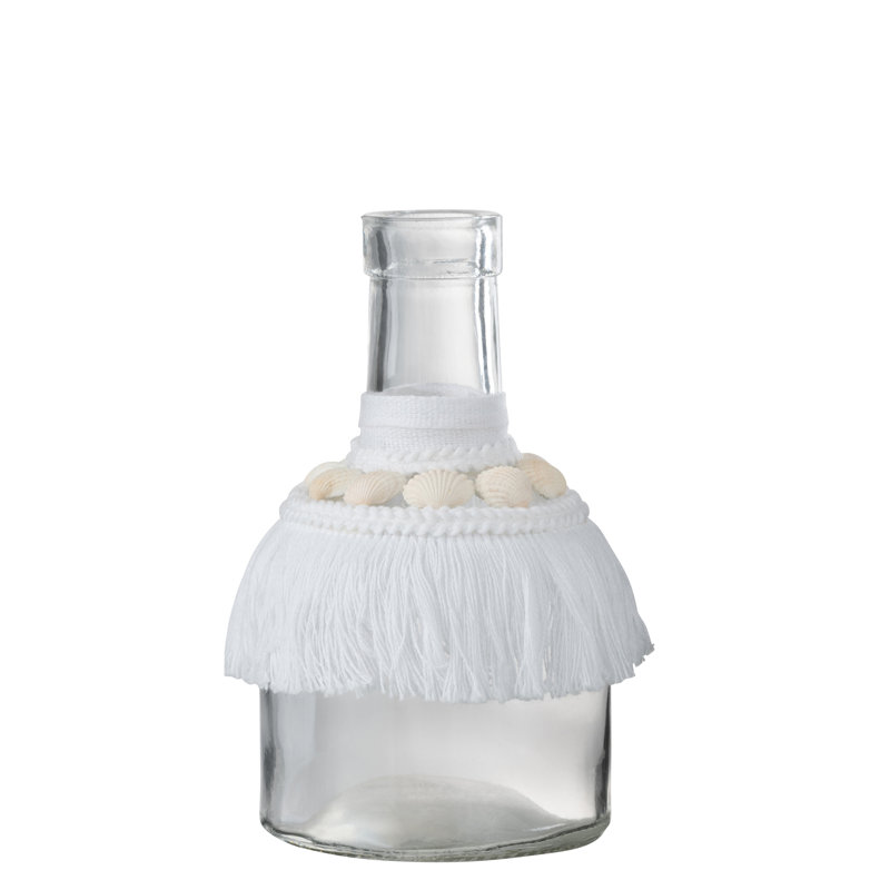 Yost Glass Table Vase 1, White