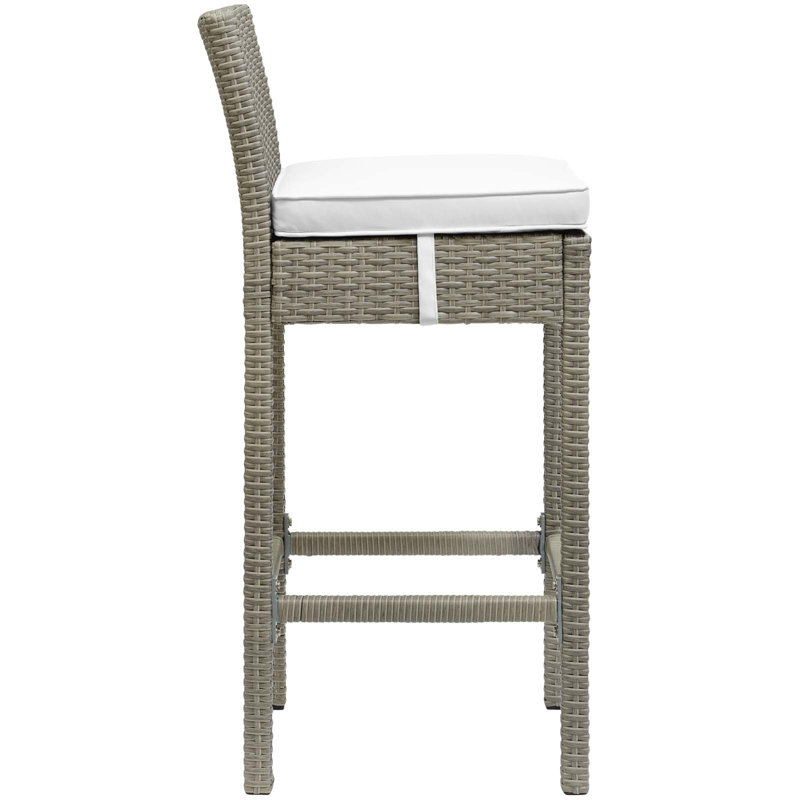 Tabouret de bar Conduit, Blanc
