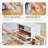 Teamson Kids Healthy Dessert Play Food Set with 27 Wooden Food Pcs - Play Kitchens Acessories
