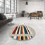 Tapis beige / rouge Bjarni-1013704167