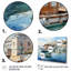 «Port Harbor Reflections», reproduction sur toile-28221241-28221237
