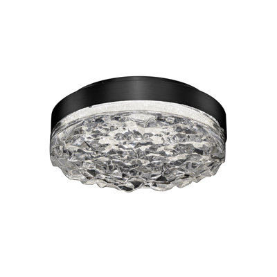 Bramble 1 Light Crystal LED Flush Mount