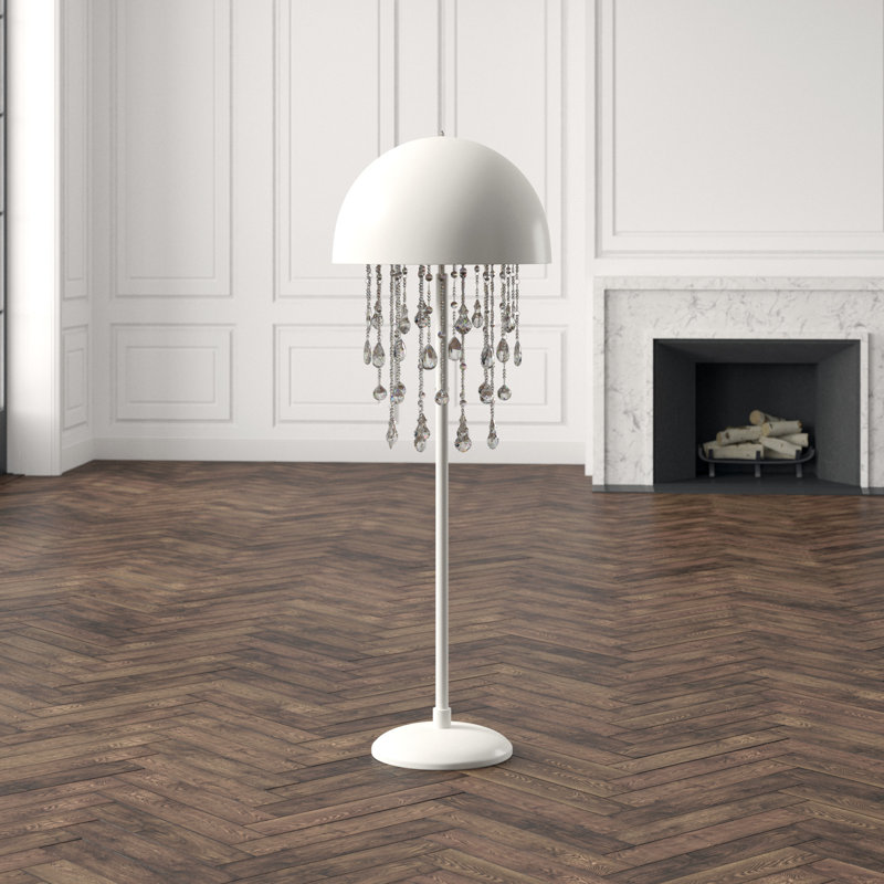 Tracey Boyd Floor Lamp, White
