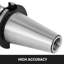 Collet Set, CAT40 ER32 Collet Chuck, for CNC Engraving Machine & Milling Lathe Tool (CAT40 ER32)