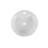 Ceramic Wash Basin - Round White Bathroom Sink With Durability For Countertop  20.41 In. Package Width  Modern Design