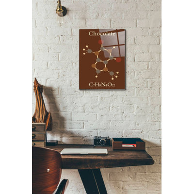 «Chocolate Molecule», art mural en verre acrylique