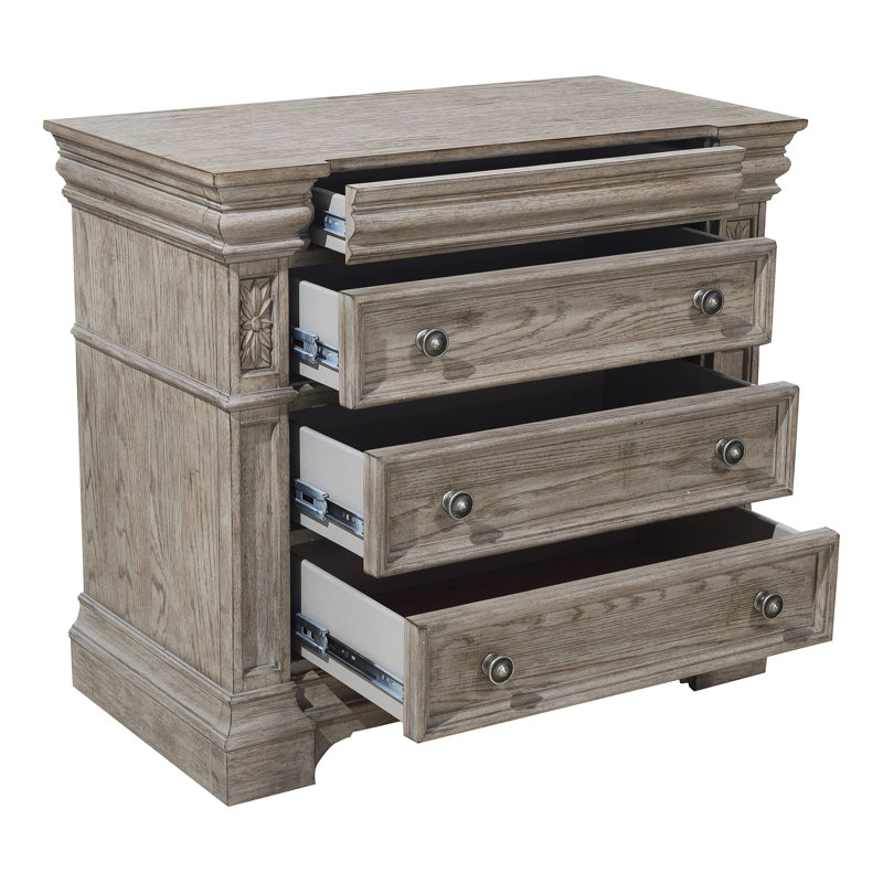 Très grand lit à panneau Bory avec 2 commodes, Ensemble de 3 pièces : lit, 2 tables de chevet, Très grand lit