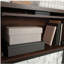 Huche avec porte barrister, finition brune