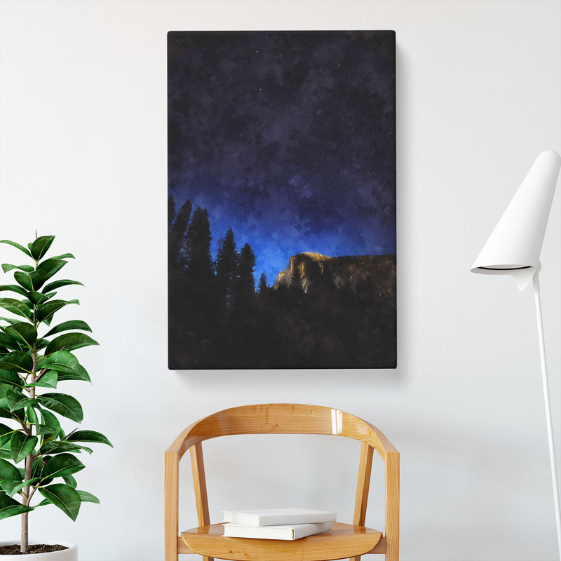 Stars Above Yosemite - Wrapped Canvas, 76cm H x 50cm W x 3cm D