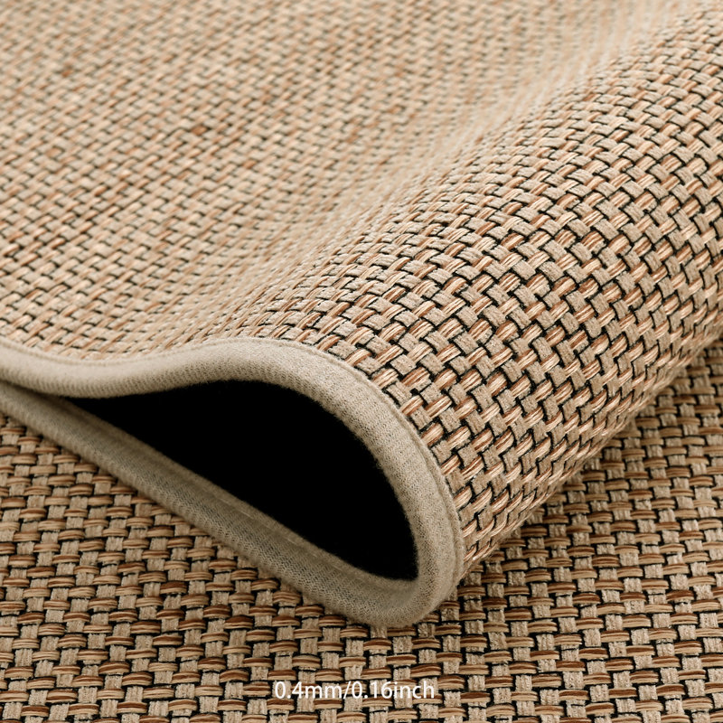  Tapis de salle à manger Farmhouse, Rectangle de 5 pi x 8 pi