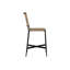 Almin Upholstered Stool with Metal Frame-1474041641