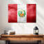 Drapeau délavé du Pérou