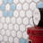 Perfection 1“ x 1" Porcelain Honeycomb Mosaic Wall & Floor Tile-98546888