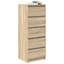 Sideboard With Drawers 37.5X35x99 Cm Engineered Wood-1526999176