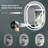 Oval Bathroom LED Mirror with Frontlit & Backlit, Anti Fog Lighted Vanity Mirror with Stepless Dimmable, ETL Listed, IP54 Waterproof, CRI90+, HD Tempered Glass-1060665099