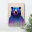 Dripping Paint Bear No.2 - Wrapped Canvas Print-1669457668