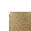 Table d'appoint MGO Twist Shape, texture semblable au bois, couleur naturelle-933051075