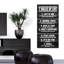 «Seven Rules Of Life», reproduction d'art sur toile-545277437