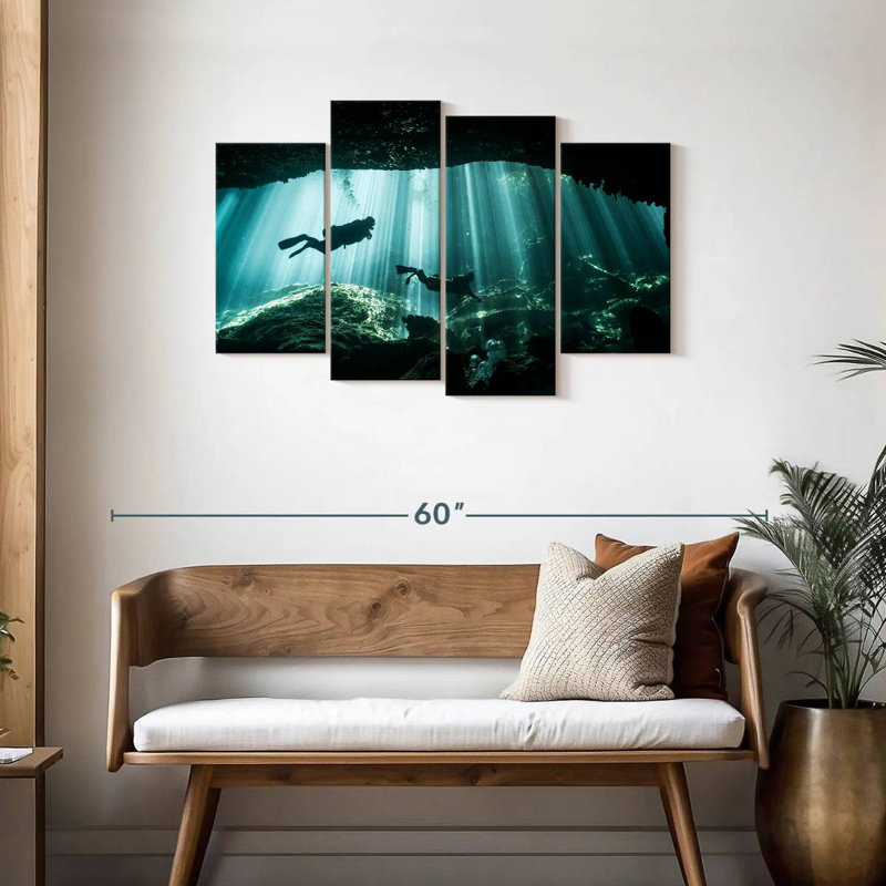 Senne Yucatan Scuba Divers, 27" H x 43" W