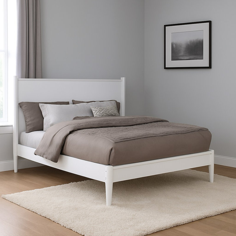 Grande console de rangement rétro Cambridge Series avec quatre petits tiroirs et une tablette inférieure pour les salons, les entrées et les cuisines