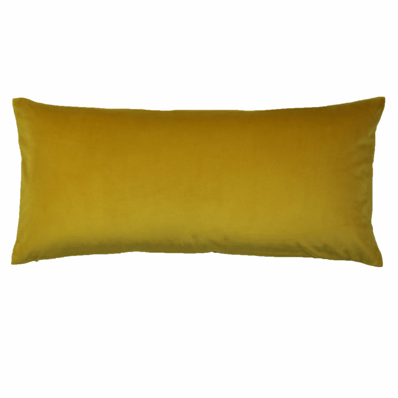 Duchess Rectangular Pillow Cover & Insert, Marigold, Square 24"