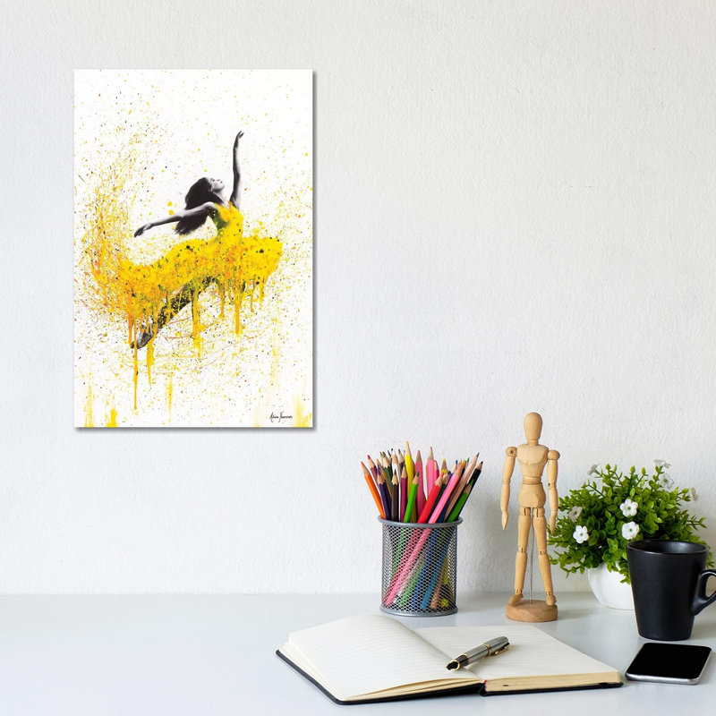 Sunflower Dancer by Ashvin Harrison - Print on Canvas, Wrapped Canvas, 101.6 cm H x 66.04 cm W x 1.91 cm D