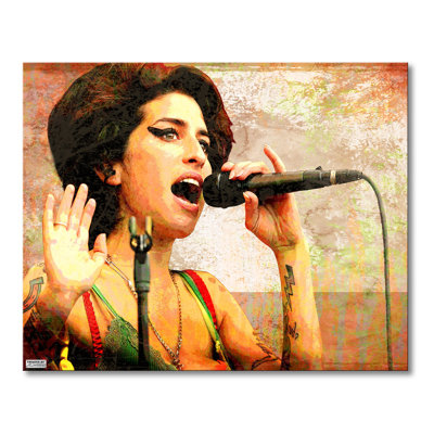 Graphic Art Print on Canvas