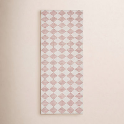 Machine Washable Geometric Rug