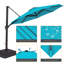 Parasol en porte-à-faux 11 pi Daljeet-1170604744