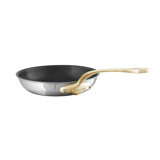 Mauviel M'cook B Frying Pan With Brass Handle